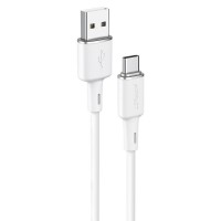  USB kabelis Acefast C2-04 USB-A to USB-C 1.2m white 